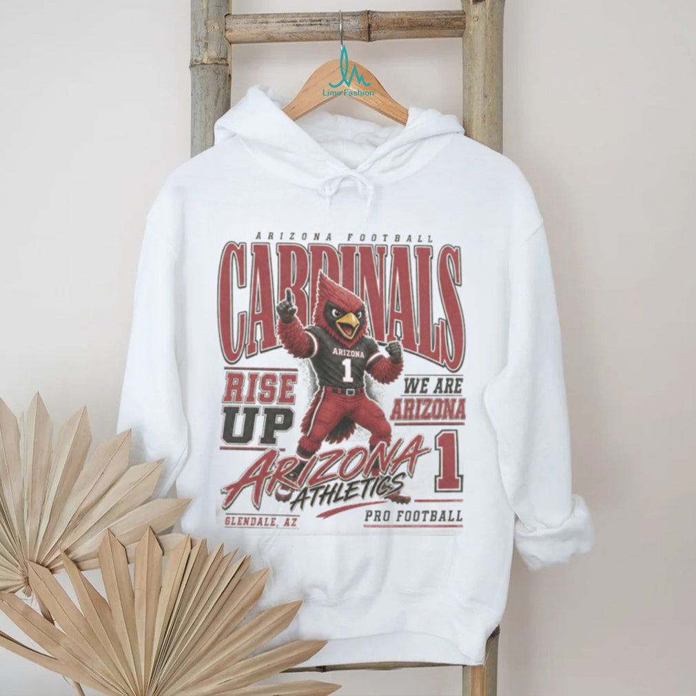 Arizona Cardinals Football Mascot Vintage Pro Shirt