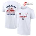 Arizona Wildcats bear down take over graphic shirt Unisex