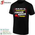 Ask me about the temporary foreign worker program Canada maple leaf shirt Unisex