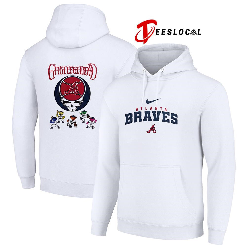 Atlanta Braves x Grateful Dead bear mascot shirt Unisex