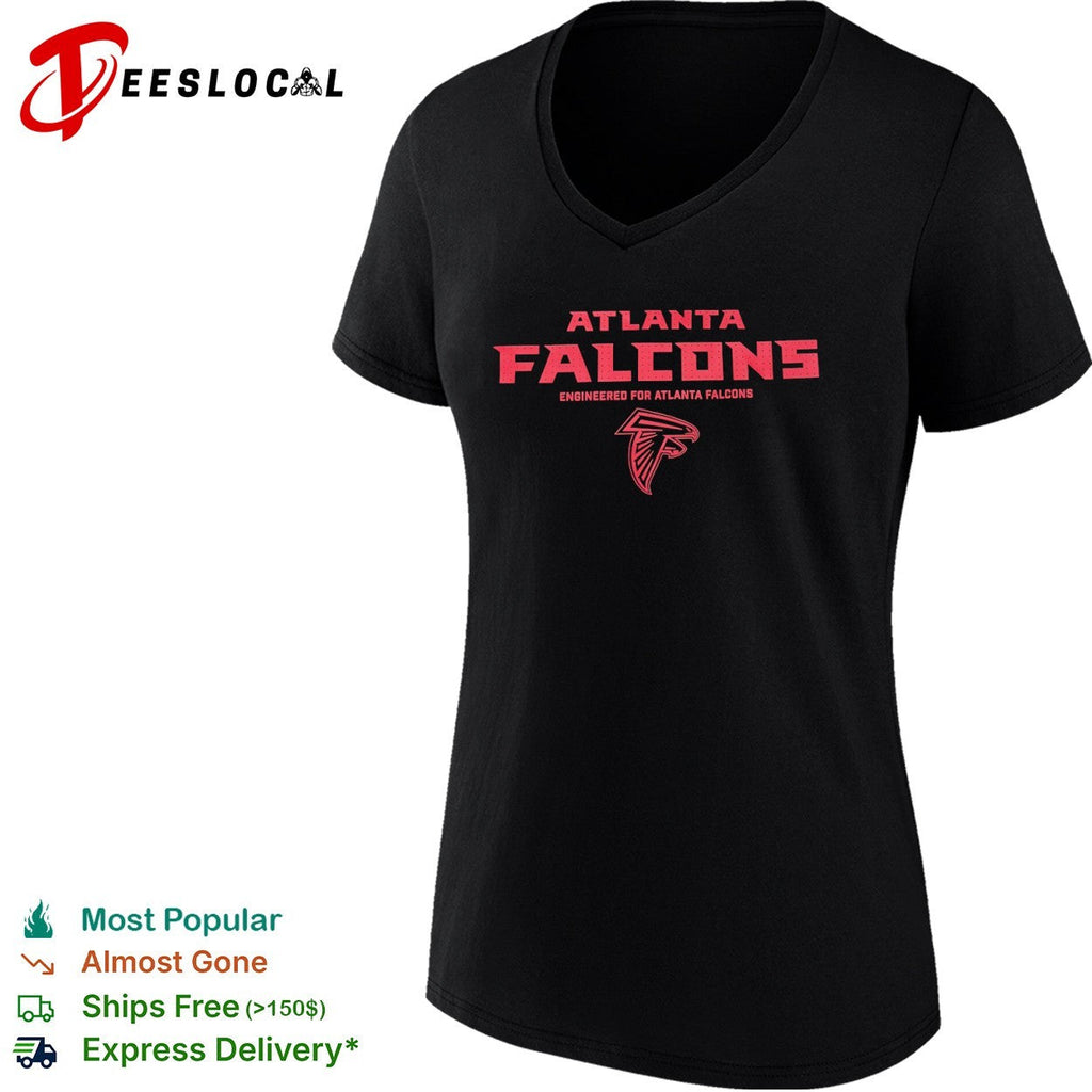 Atlanta Falcons Engineered for Atlanta Falcons Graphic Logo Football Team shirt Unisex