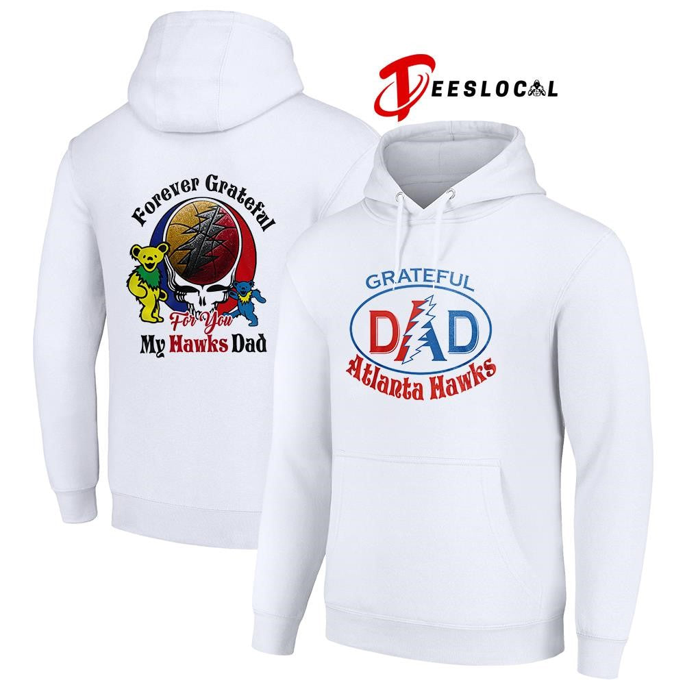 Atlanta Hawks x Grateful Dead Father Day forever Grateful logo shirt Unisex