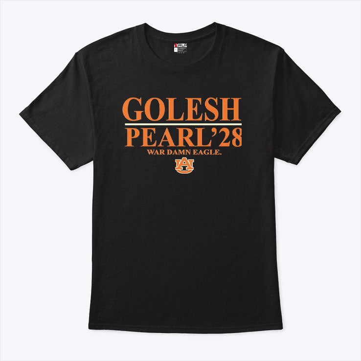 Auburn Tigers Golesh Pearl ’28 War Damn Eagle Shirt Unisex