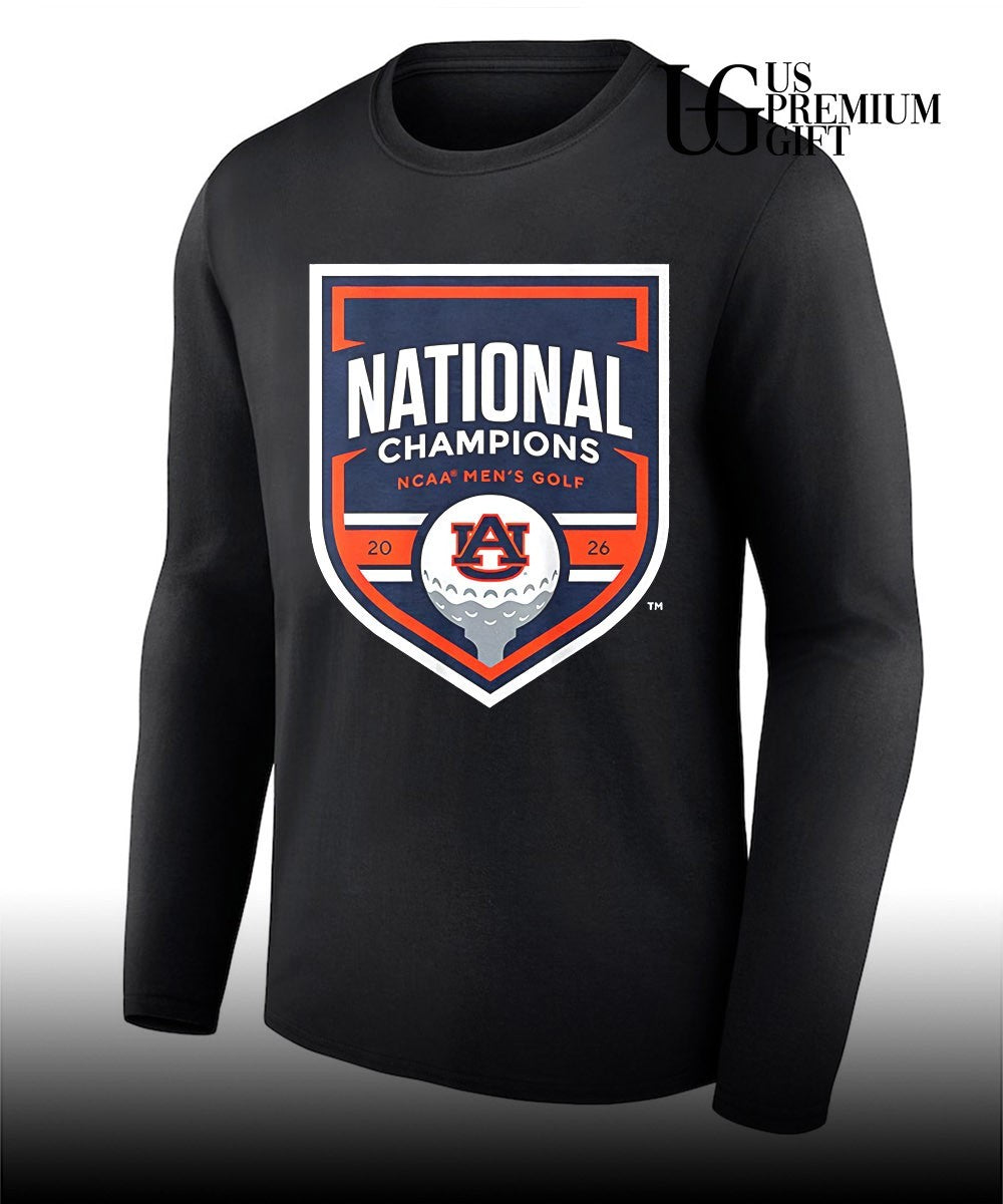 Auburn Tigers Men’s Golf 2026 National Champions logo shirt Unisex