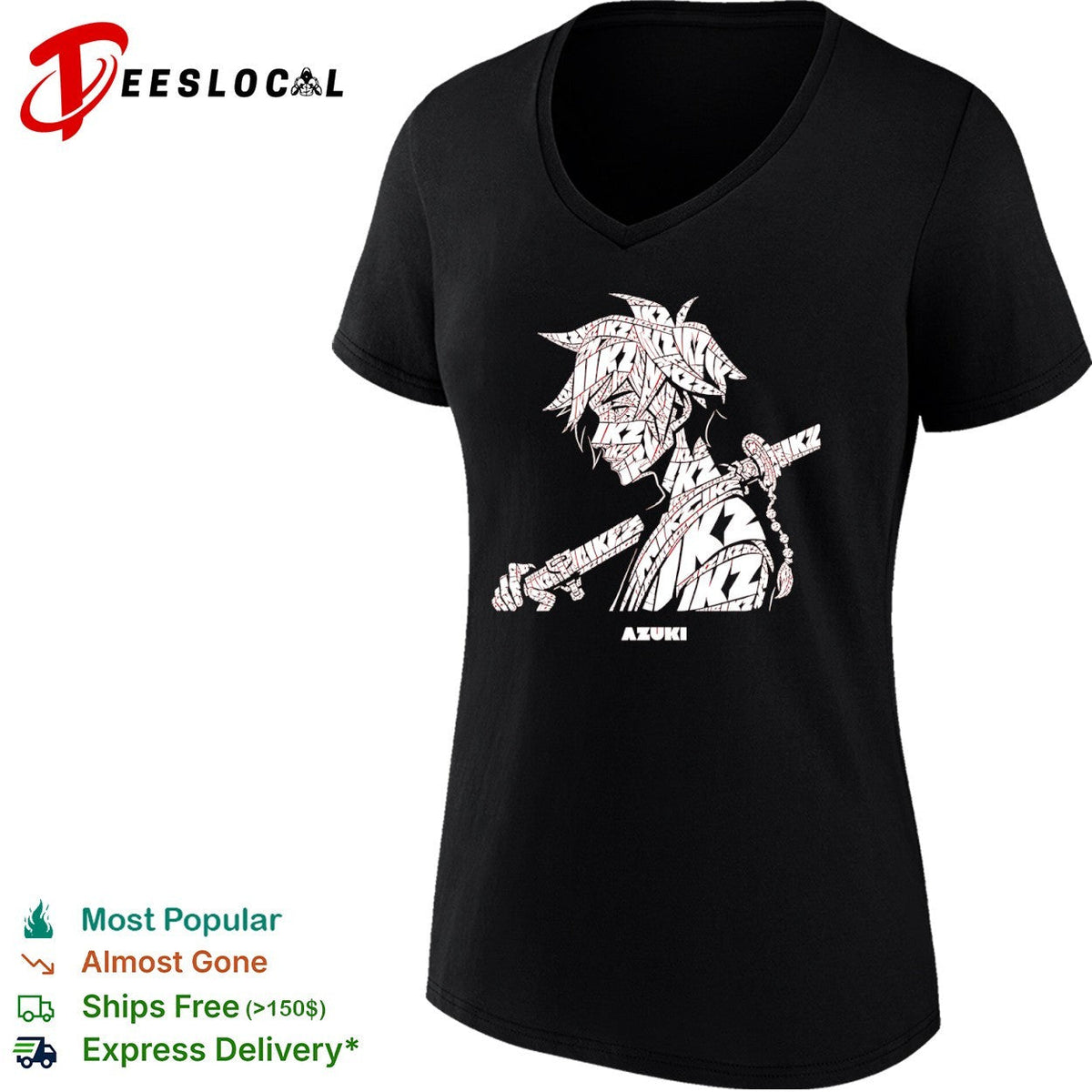Azuki anime character shirt Unisex