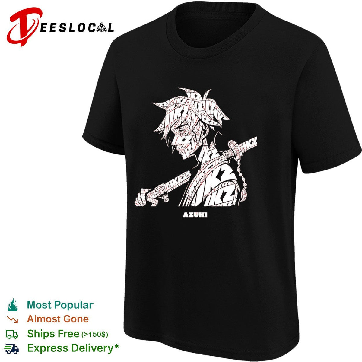 Azuki anime character shirt Unisex