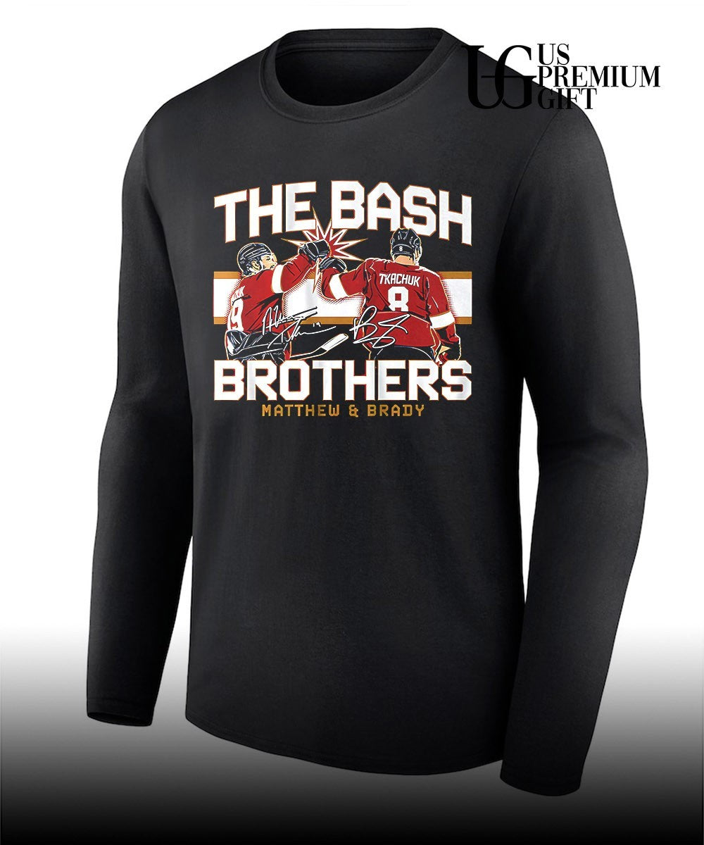Matthew and Brady Tkachuk NHL Florida Panthers The Bash Brothers signature shirt Unisex