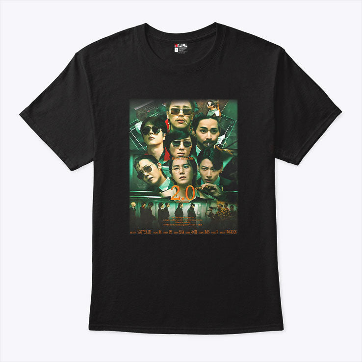 BTS 2.0 Arirang BTS Tour T Shirt Unisex