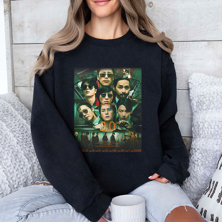 BTS 2.0 Arirang BTS Tour T Shirt Unisex