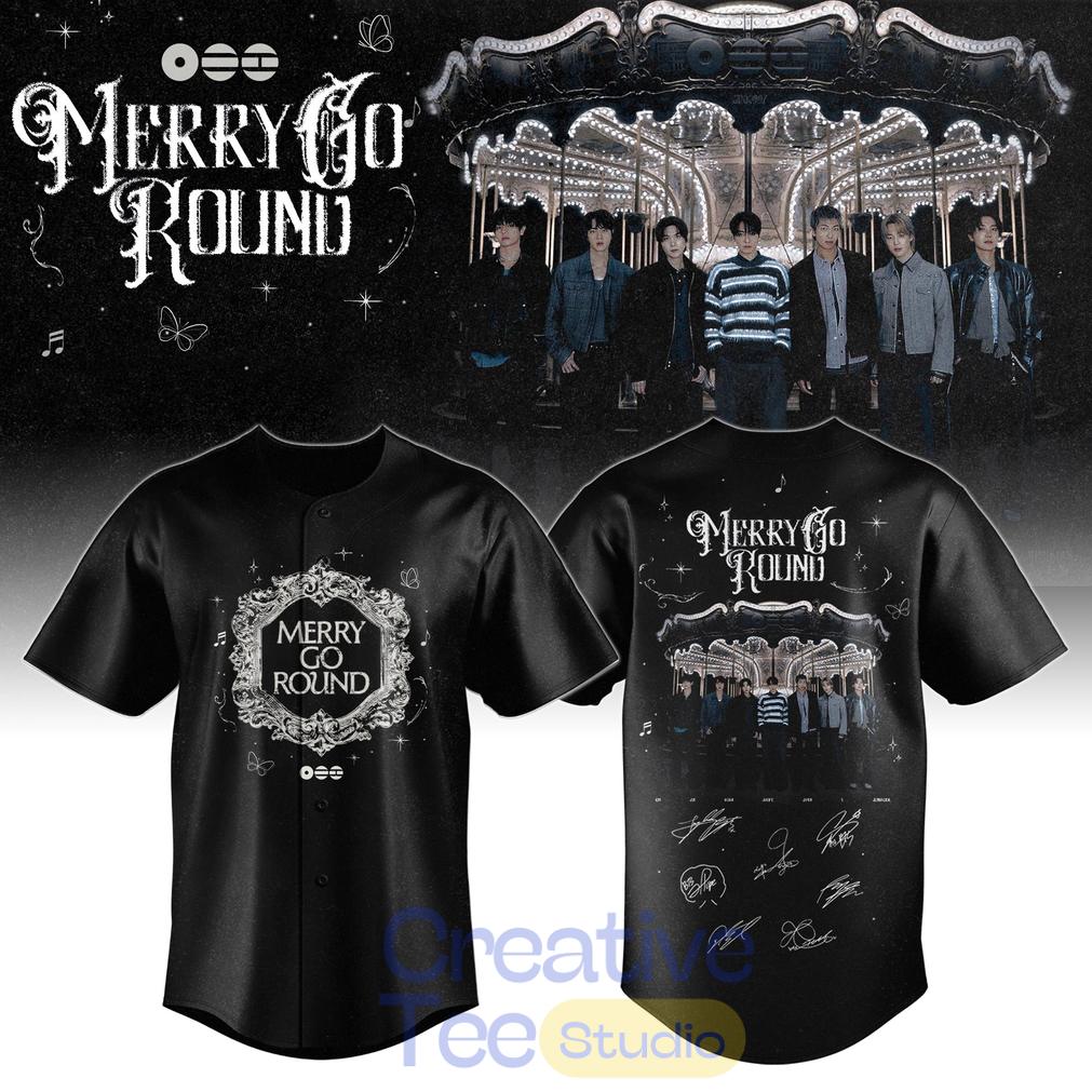 BTS Special Arirang “Merry Go Round” 2026 Baseball Jersey Unisex