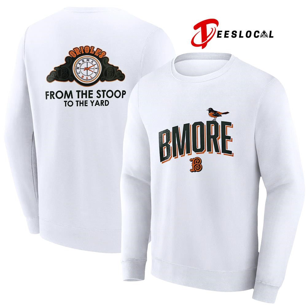 Baltimore Orioles Bmore from the Stoop the yard shirt Unisex