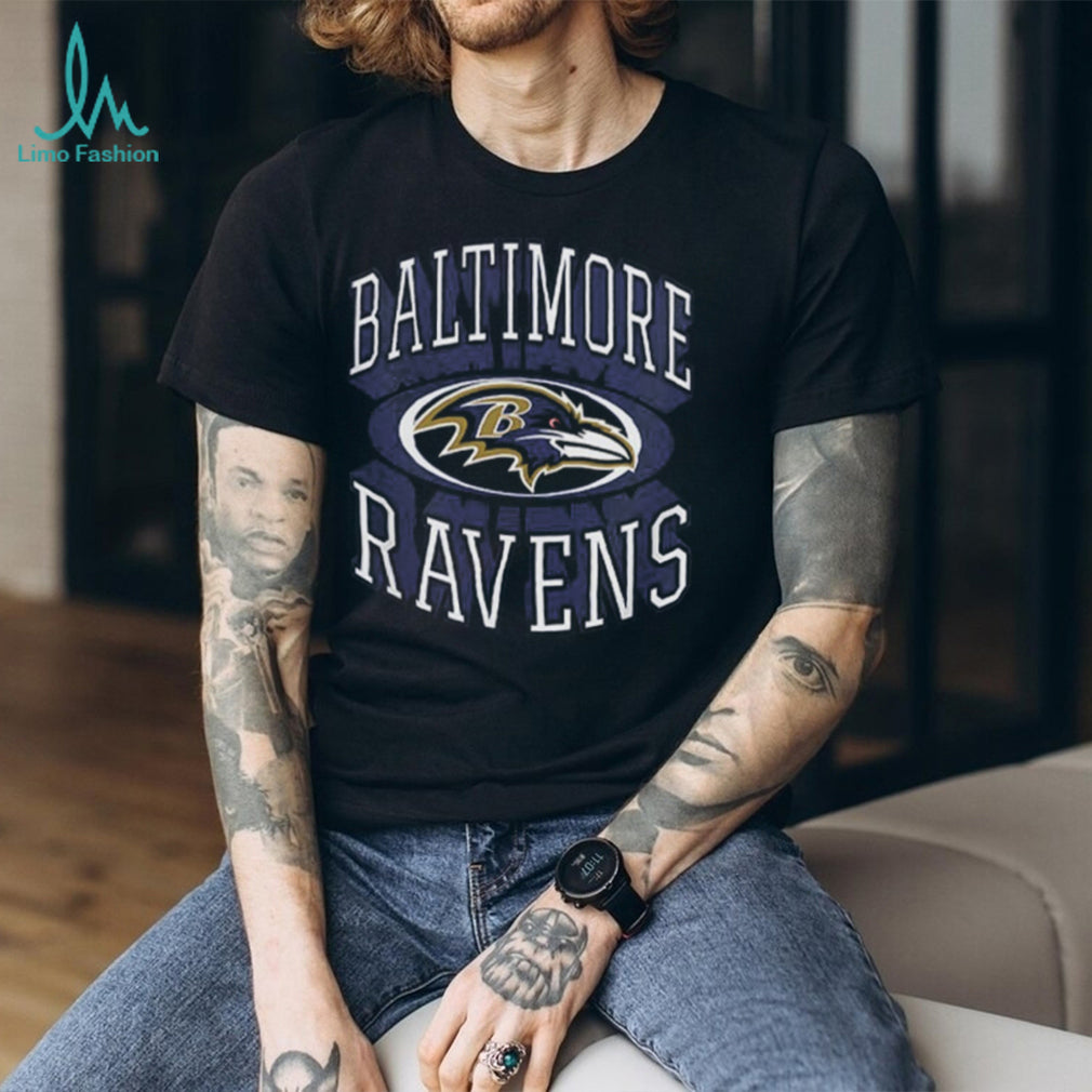 Baltimore Ravens Football Winning Mentality Helmet 2 Sided T Shirt