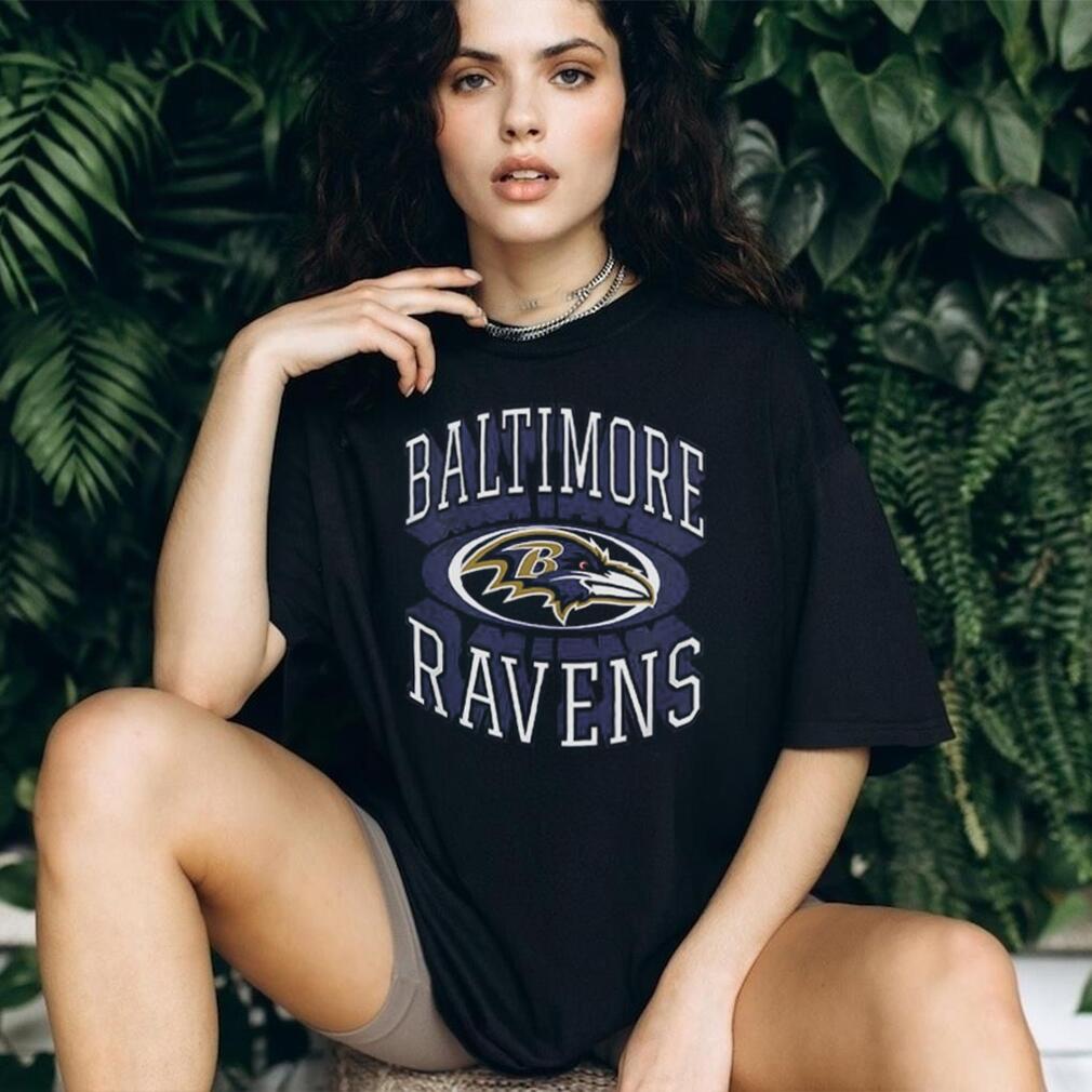 Baltimore Ravens Football Winning Mentality Helmet 2 Sided T Shirt