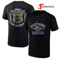 Baltimore Ravens law enforcement tribute protect and serve logo shirt Unisex