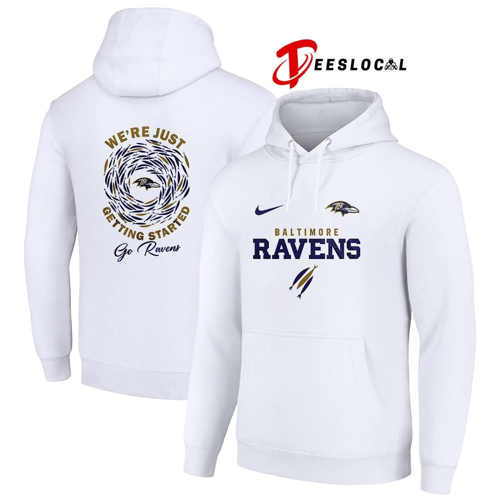 Baltimore Ravens x The Chosen we’re just getting started logo shirt Unisex