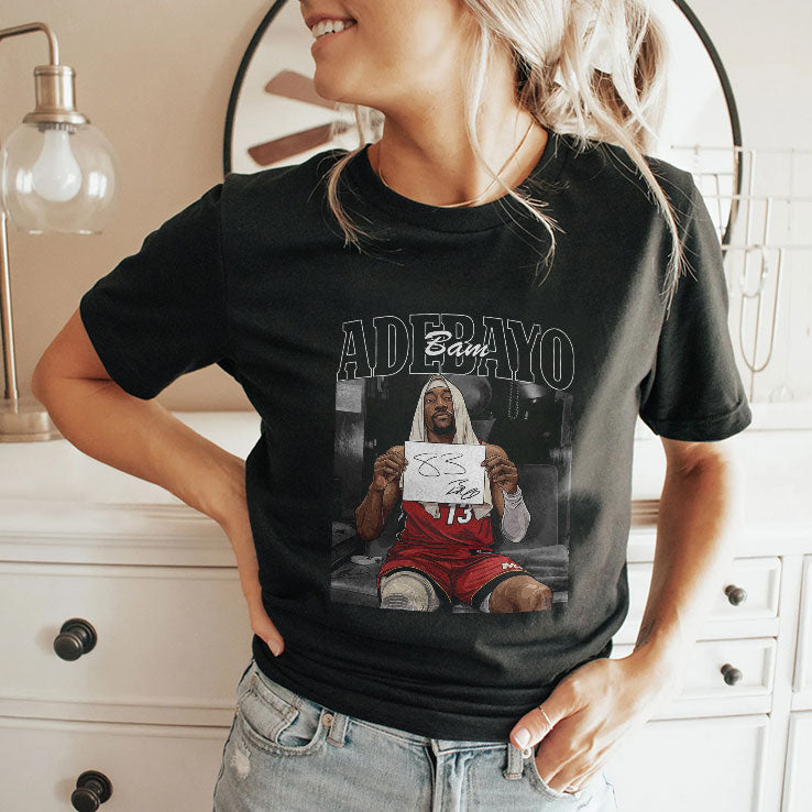 Bam Adebayo 83 Point T Shirt Unisex