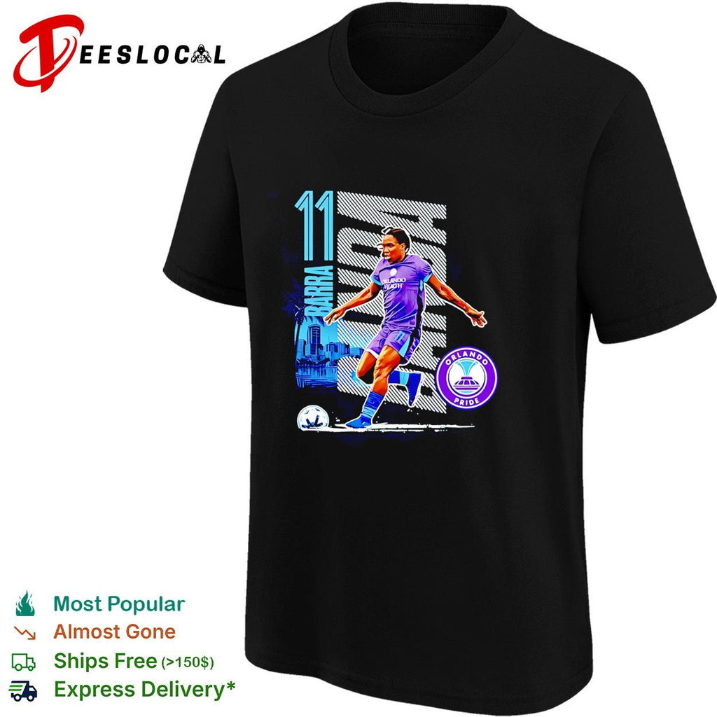 Barbra Banda Orlando Pride NWSL skyline shirt Unisex