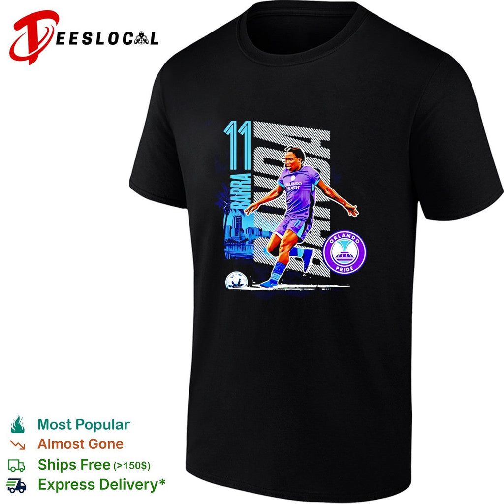 Barbra Banda Orlando Pride NWSL skyline shirt Unisex