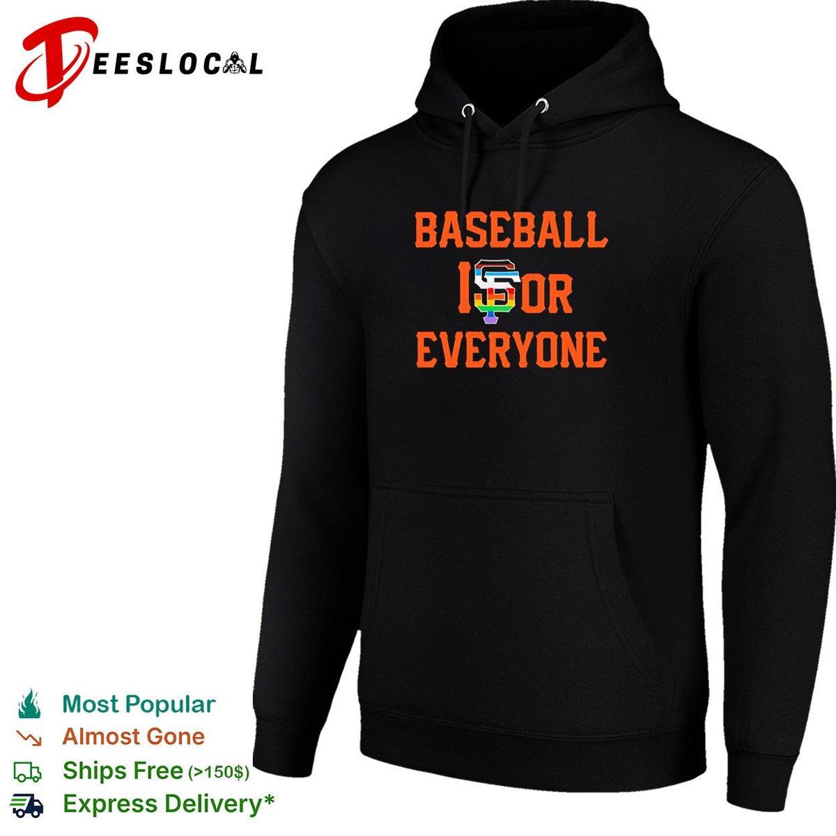 Baseball is for everyone Giants pride shirt Unisex