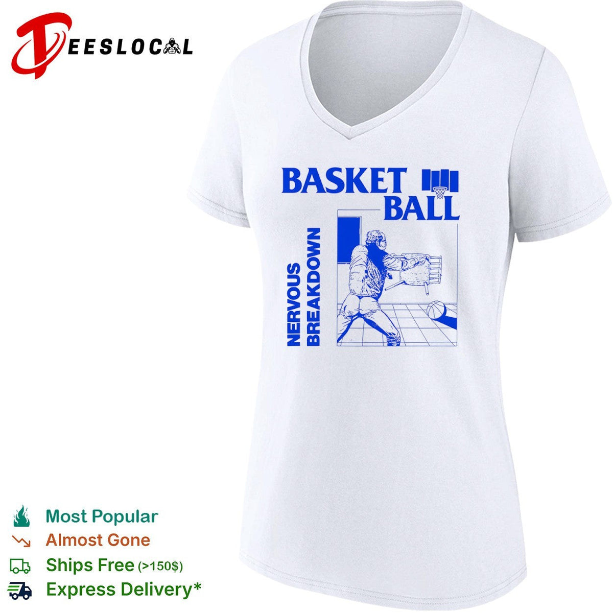 Basketball Nervous Breakdown shirt Unisex