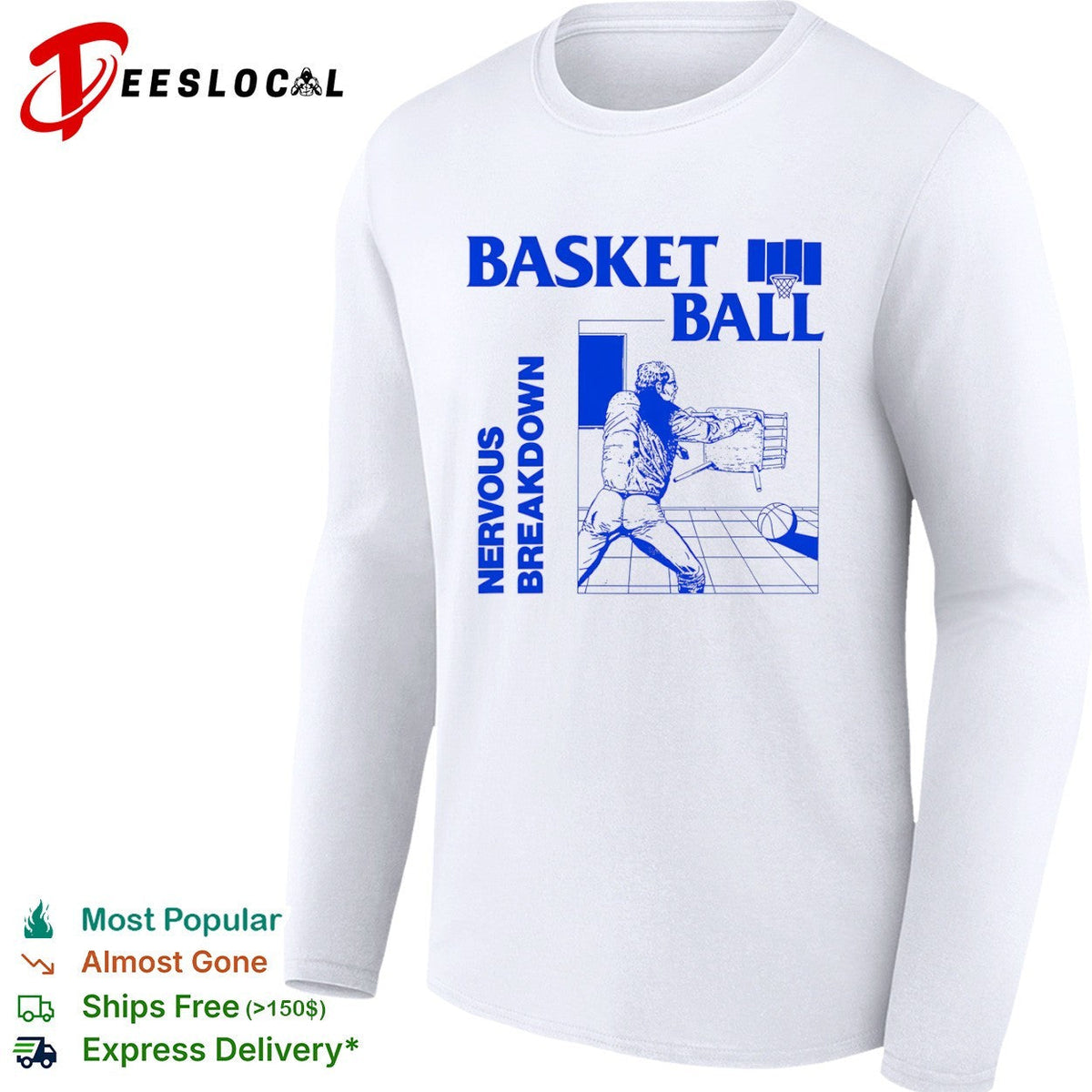 Basketball Nervous Breakdown shirt Unisex