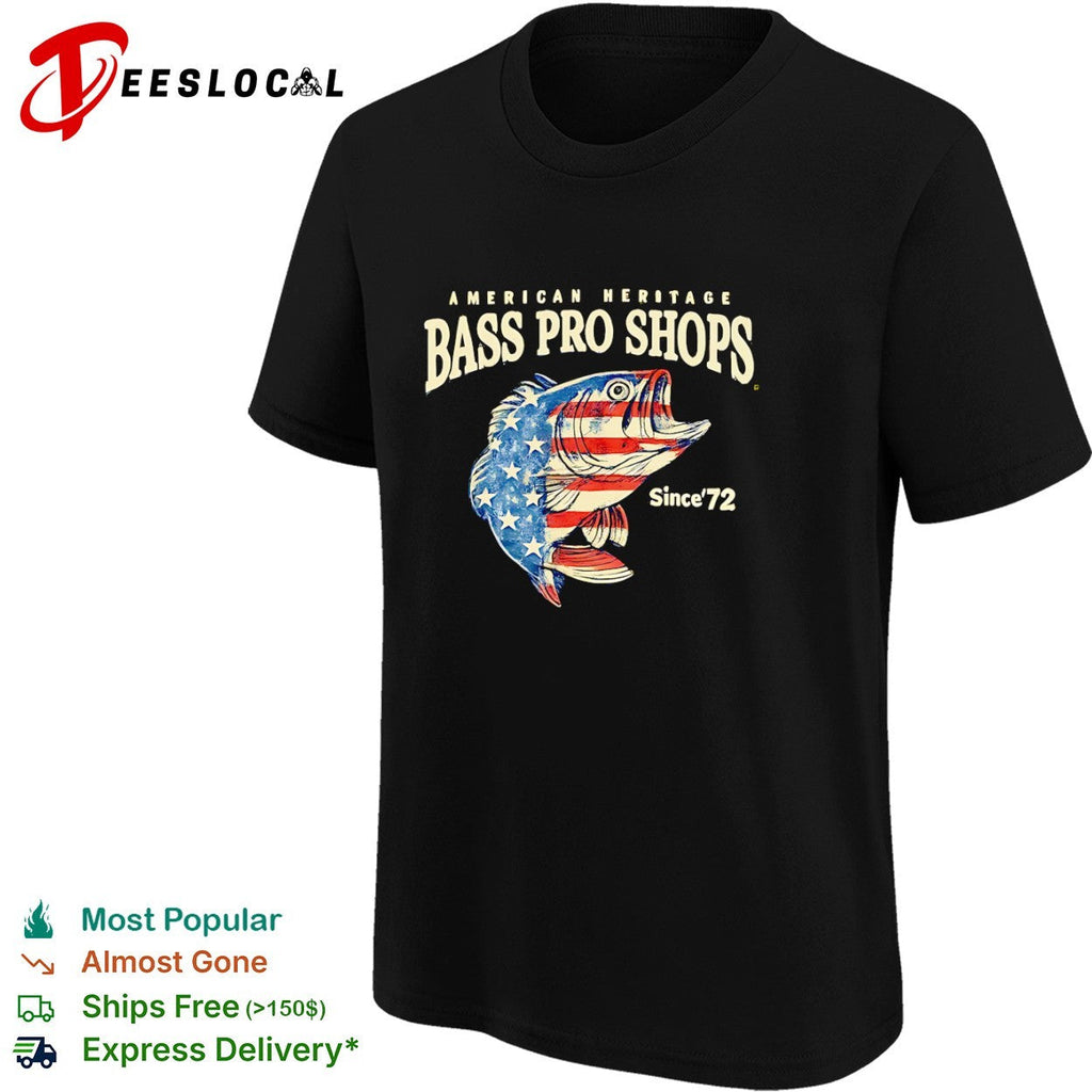 Bass Pro Shops American Heritage Since 1972 shirt Unisex