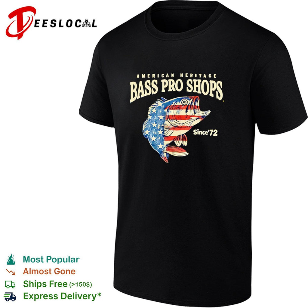 Bass Pro Shops American Heritage Since 1972 shirt Unisex