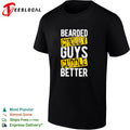 Bearded chubby cuddle better for bearded chubby lovers humorous funny gift shirt Unisex