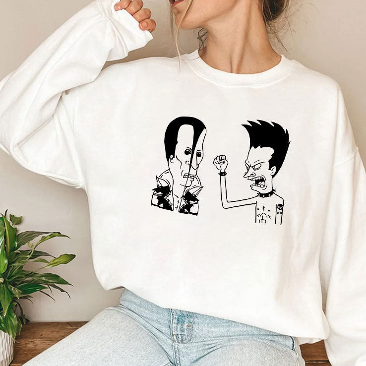 Beavis And ButtHead Misfits T Shirt Unisex
