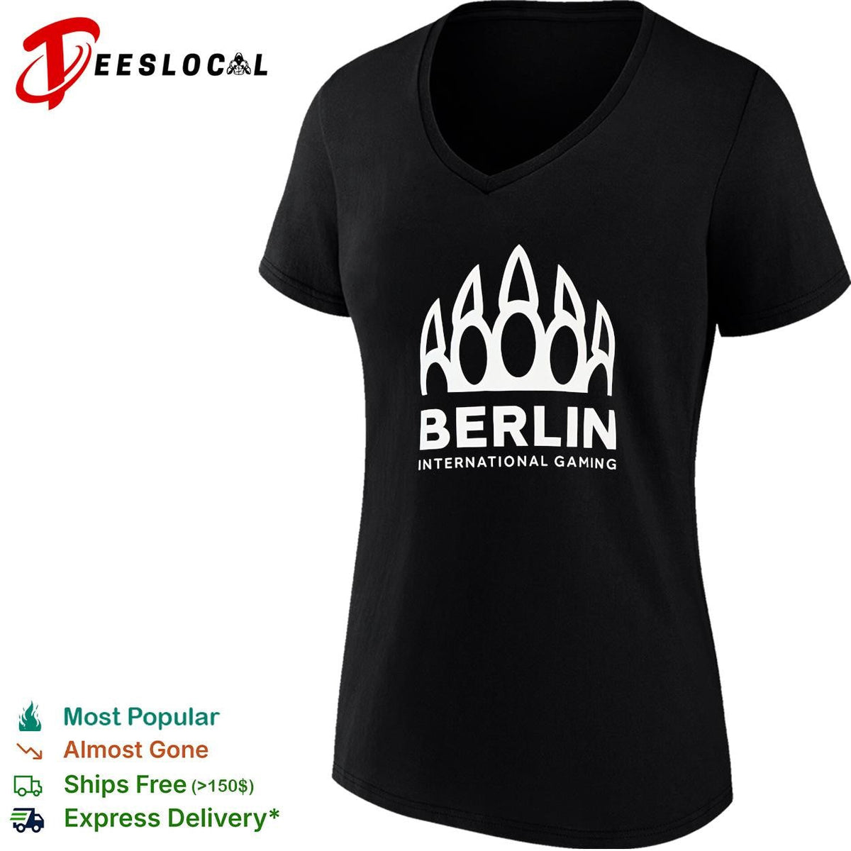 Berlin International Gaming BIG Esports Logo Professional Gaming Organization shirt Unisex