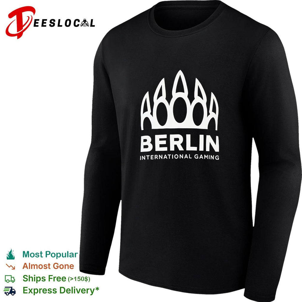 Berlin International Gaming BIG Esports Logo Professional Gaming Organization shirt Unisex