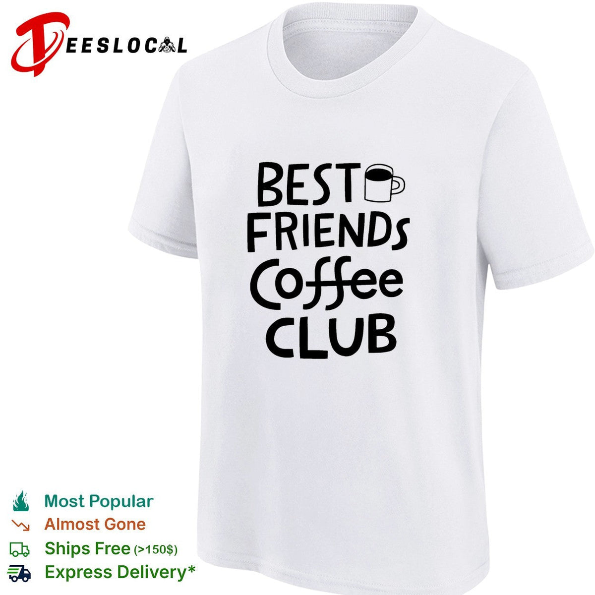 friends coffee club funny shirt Unisex