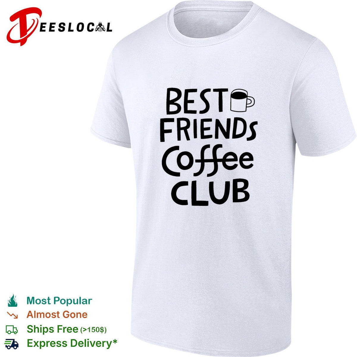 friends coffee club funny shirt Unisex