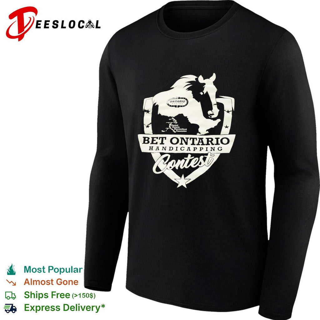 Bet Ontario Handicapping Contest Ontario Racing Central Ontario Standardbred shirt Unisex