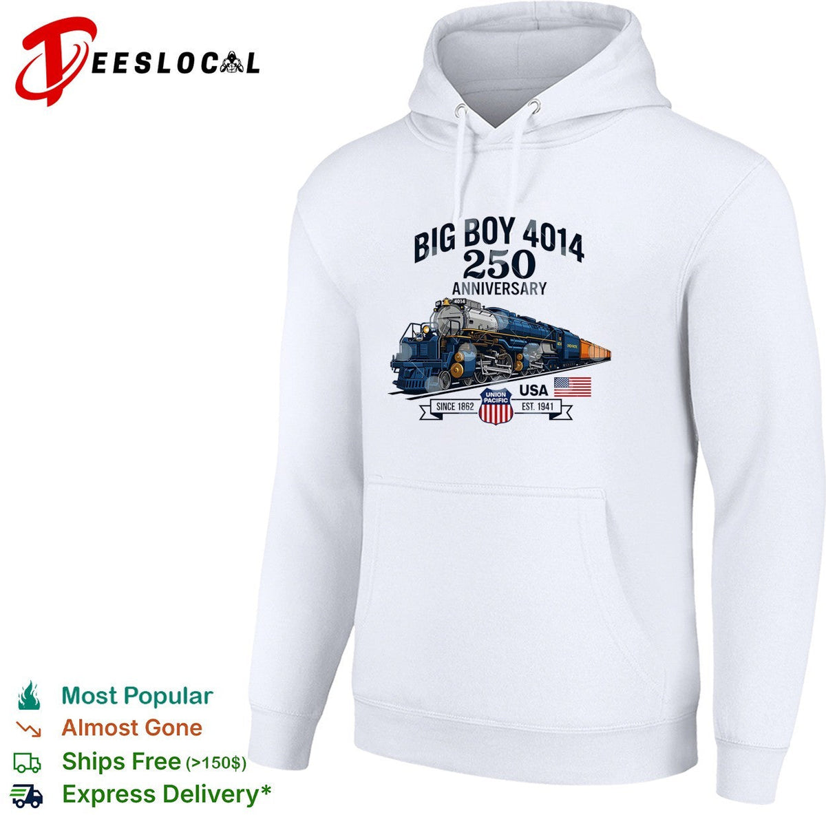 Big Boy 4014 Union Pacific 250th anniversary locomotive USA shirt Unisex
