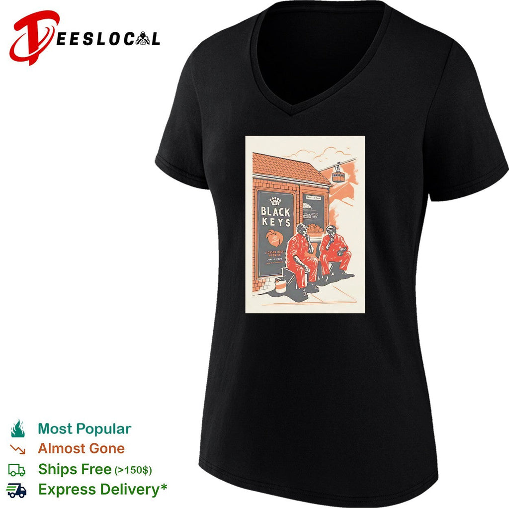 Black Keys concert poster shirt Unisex