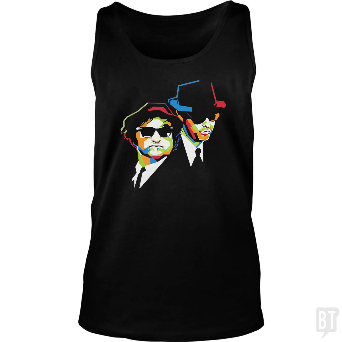 Blues Brothers Cubism Tank Top