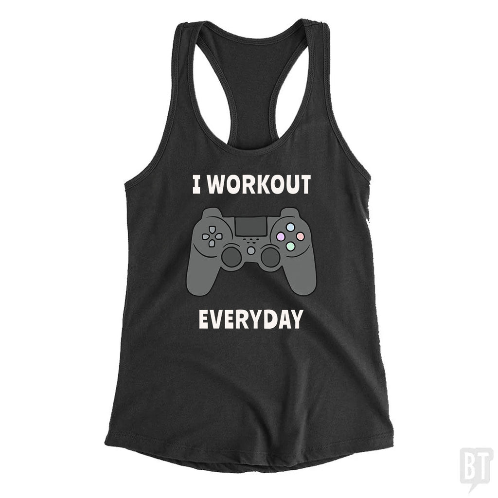 I Workout Everyday Tank Top