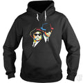 Blues Brothers Cubism Hoodie