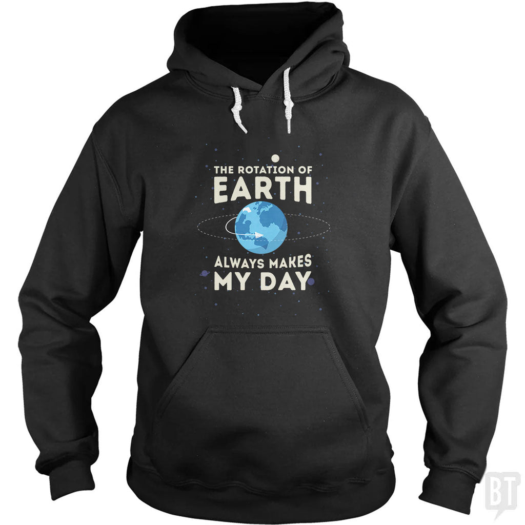 Earth Rotation Hoodie