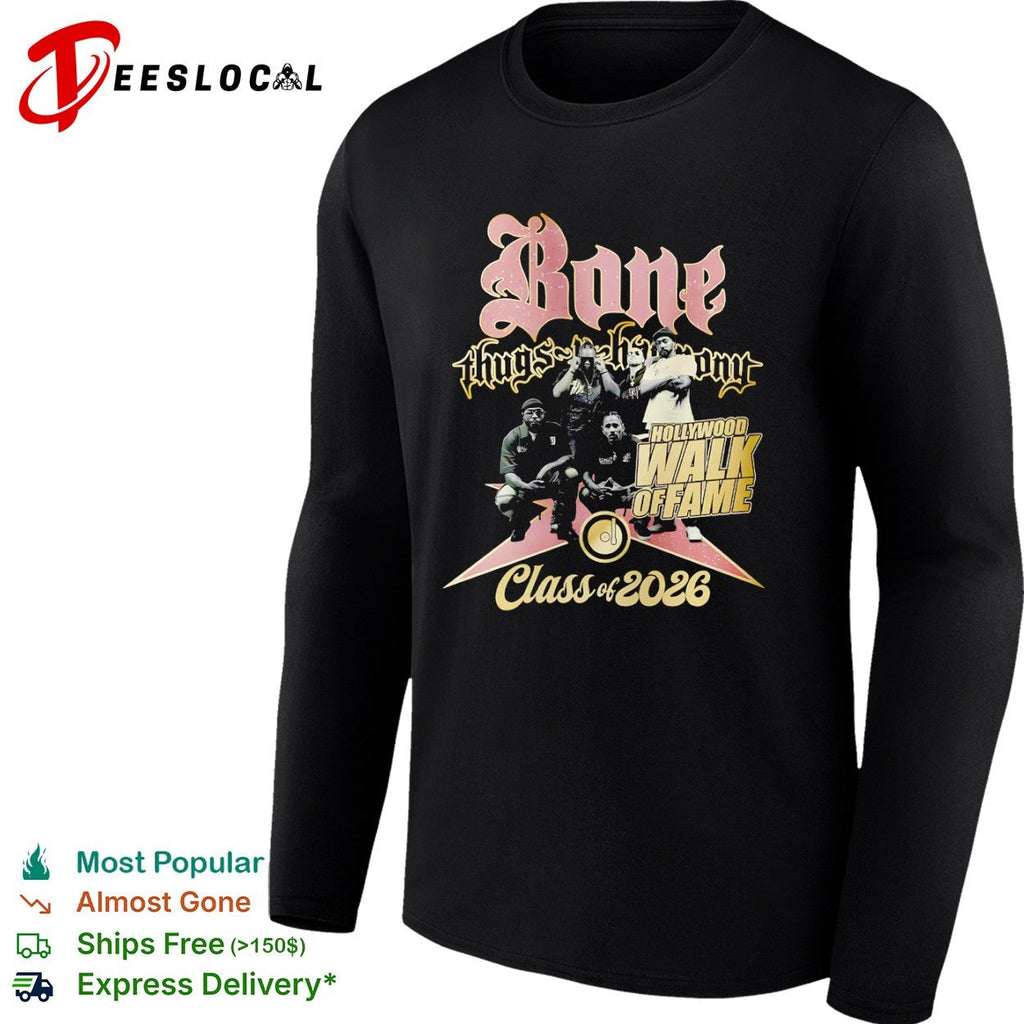 Bone Thugs N Harmony Hollywood Walk of Fame Class of 2026 shirt Unisex