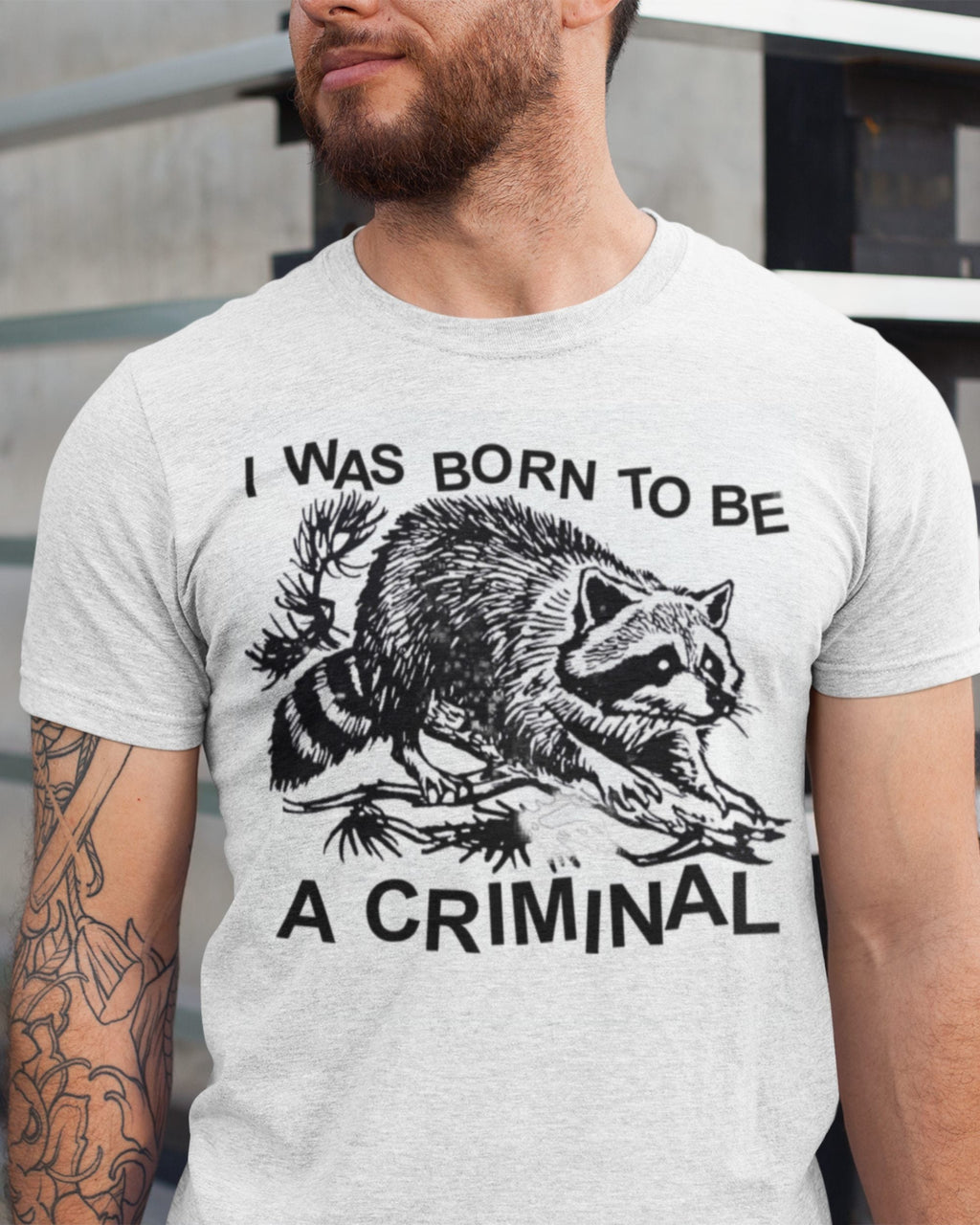 'Born Criminal' Shirt Unisex