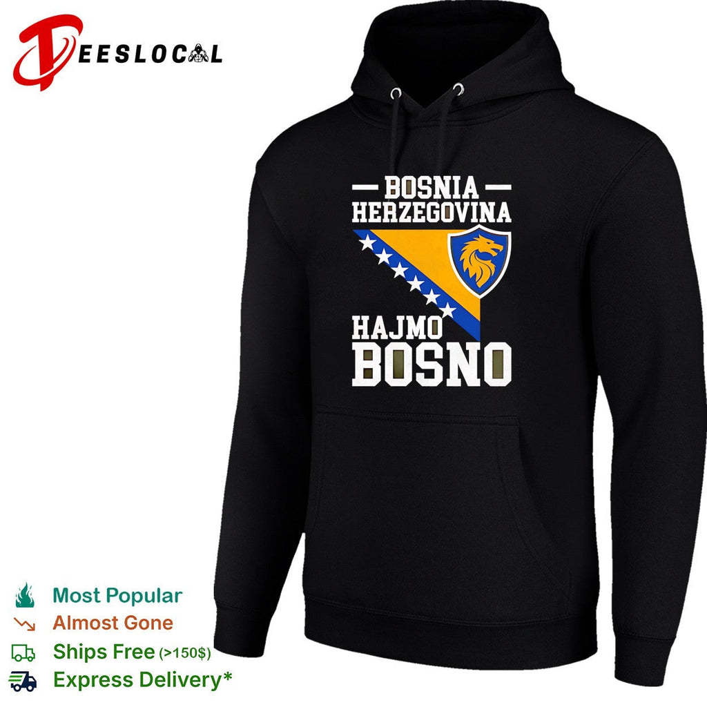 Bosnia Herzegovina Hajmo Bosno shield shirt Unisex
