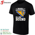 Bosnia Herzegovina Hajmo Bosno shield shirt Unisex