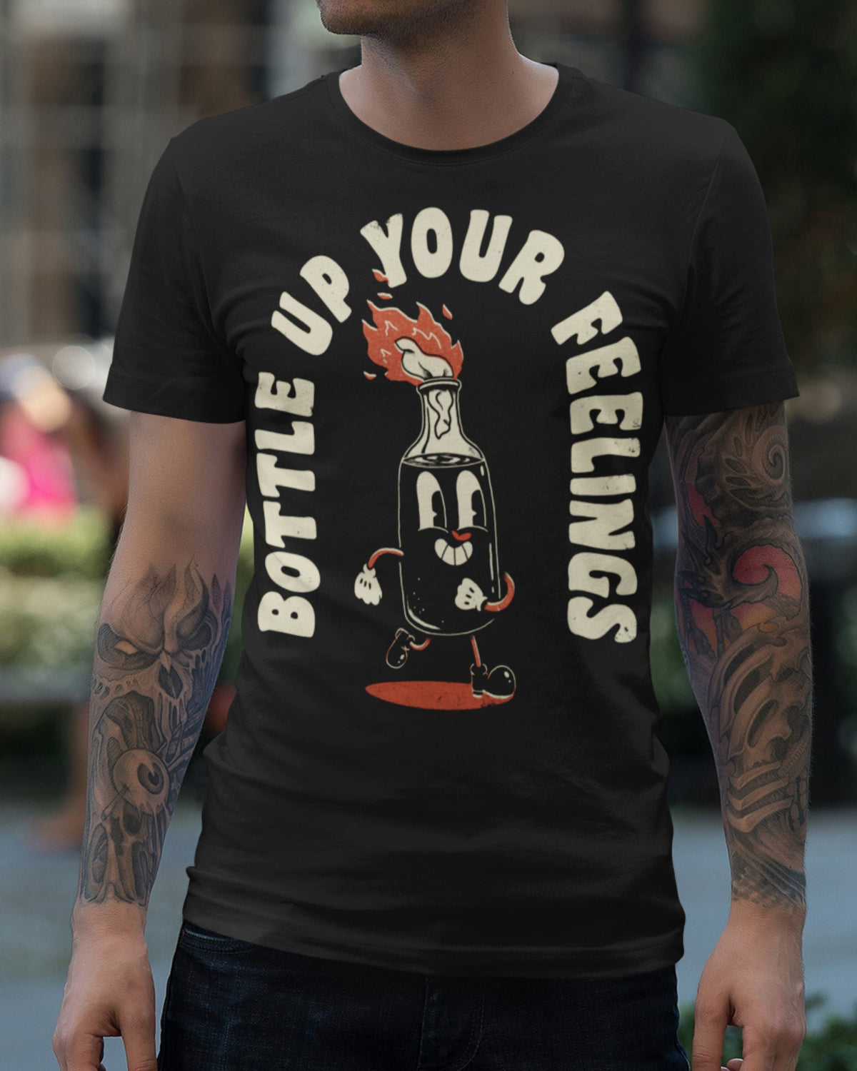 'Bottle Up Your Feelings' Shirt Unisex