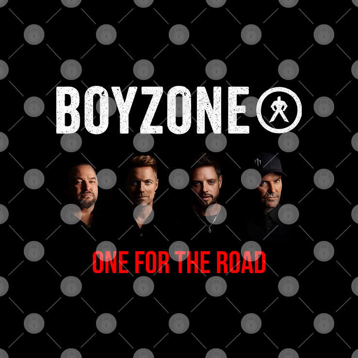 Boyzone One For The Road Tour T Shirt Unisex