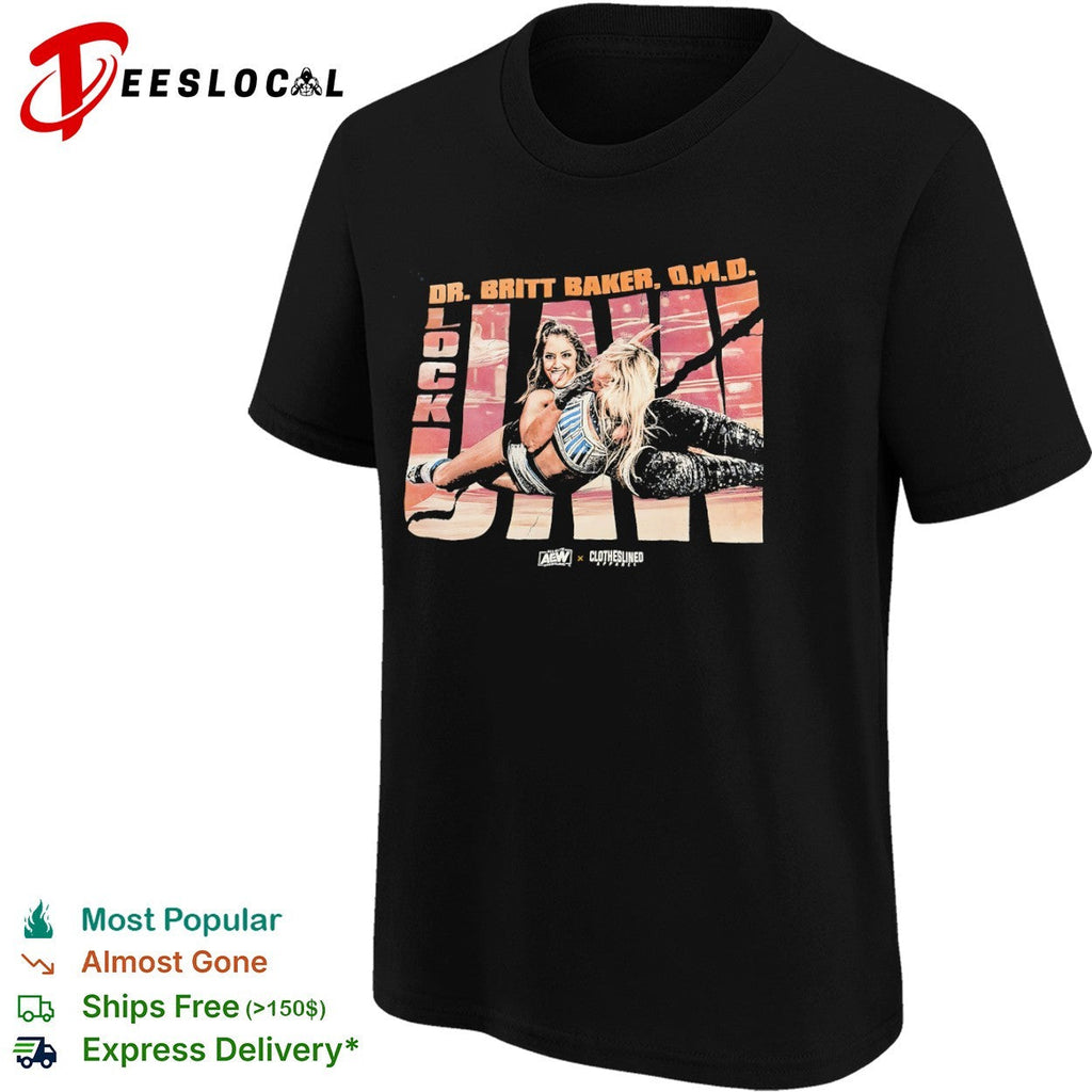 Britt Baker AEW lockjaw DMD wrestling shirt Unisex