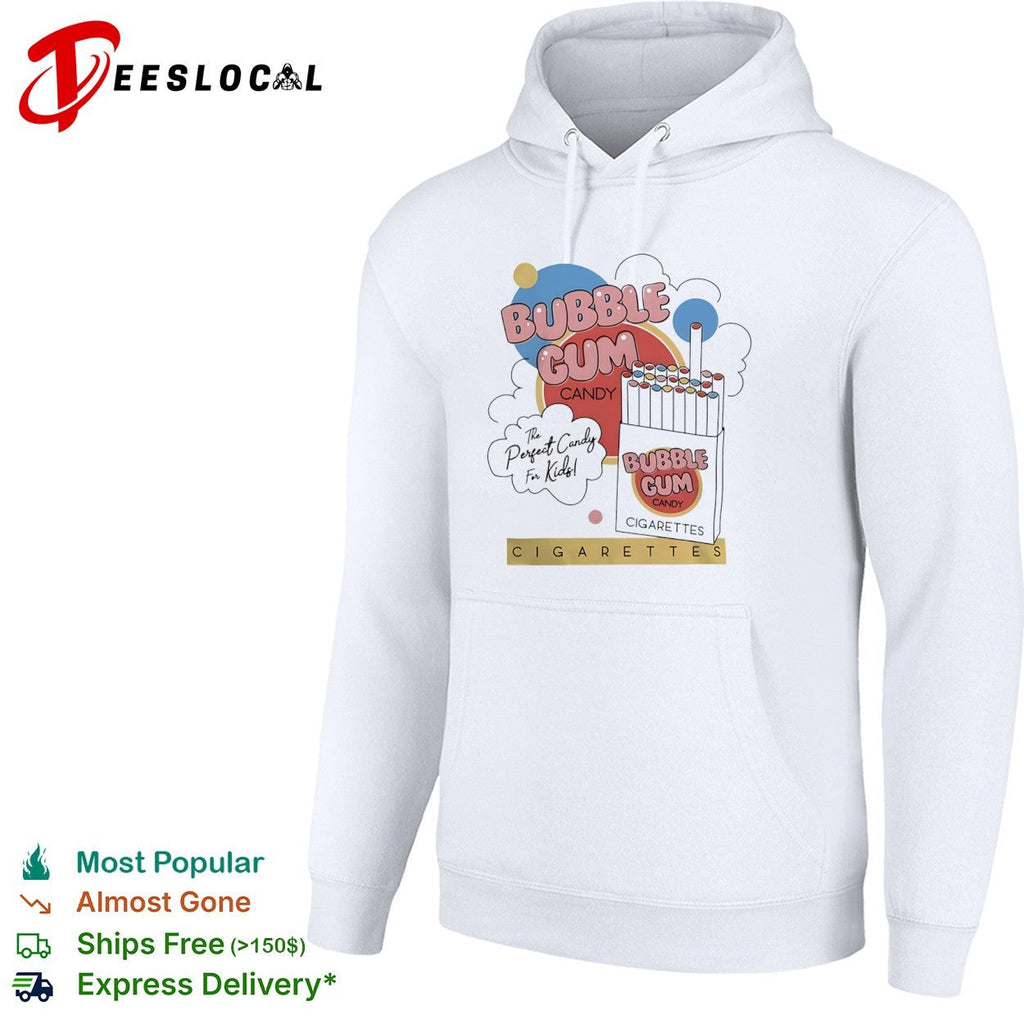Bubble Gum Candy The Perfect Candy for Kids Cigarettes shirt Unisex