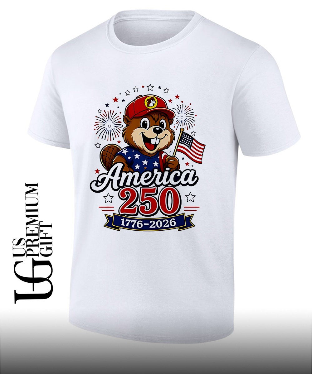 Buc-ee’s America 250 Years Of Freedom graphic shirt Unisex