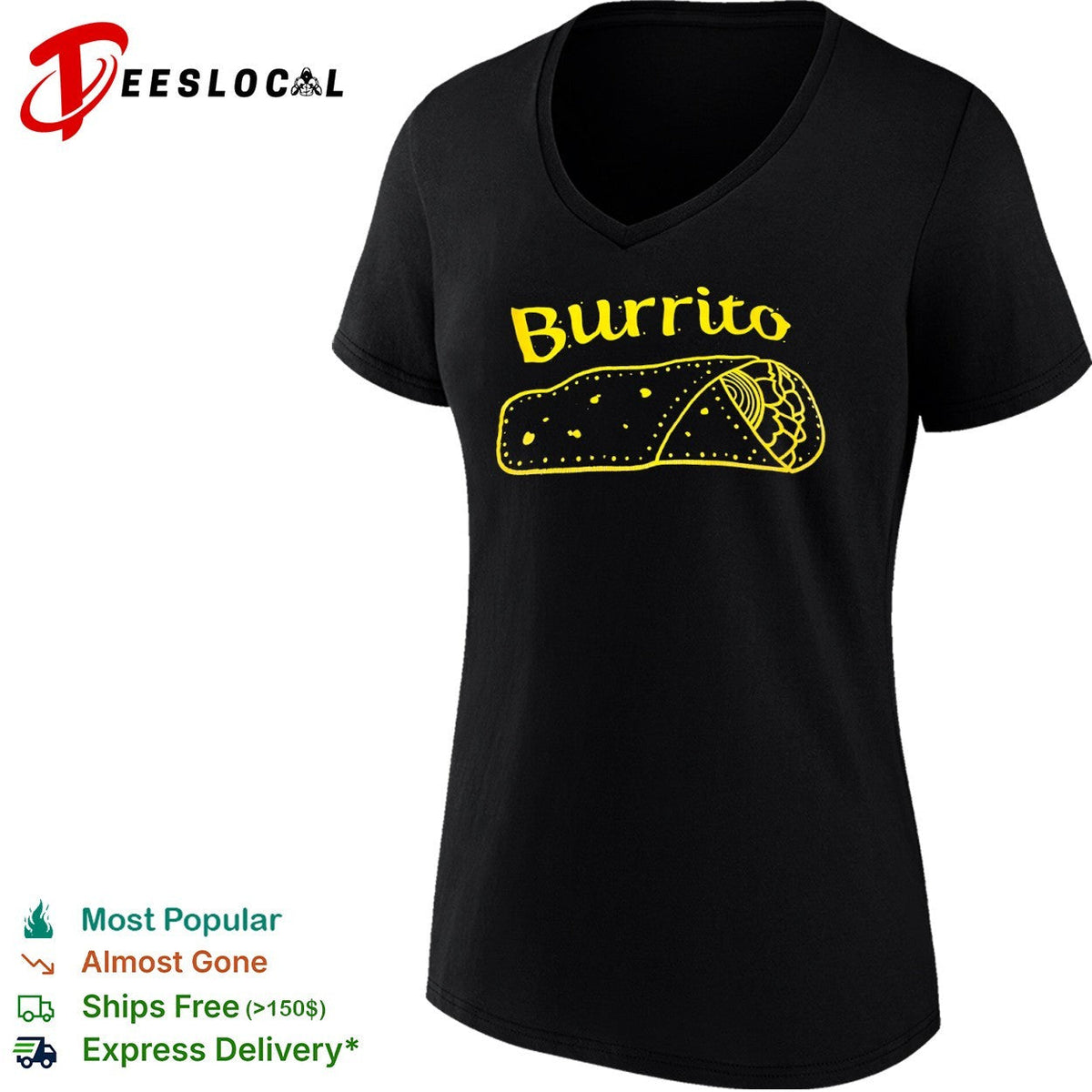 Burrito tacos shirt Unisex